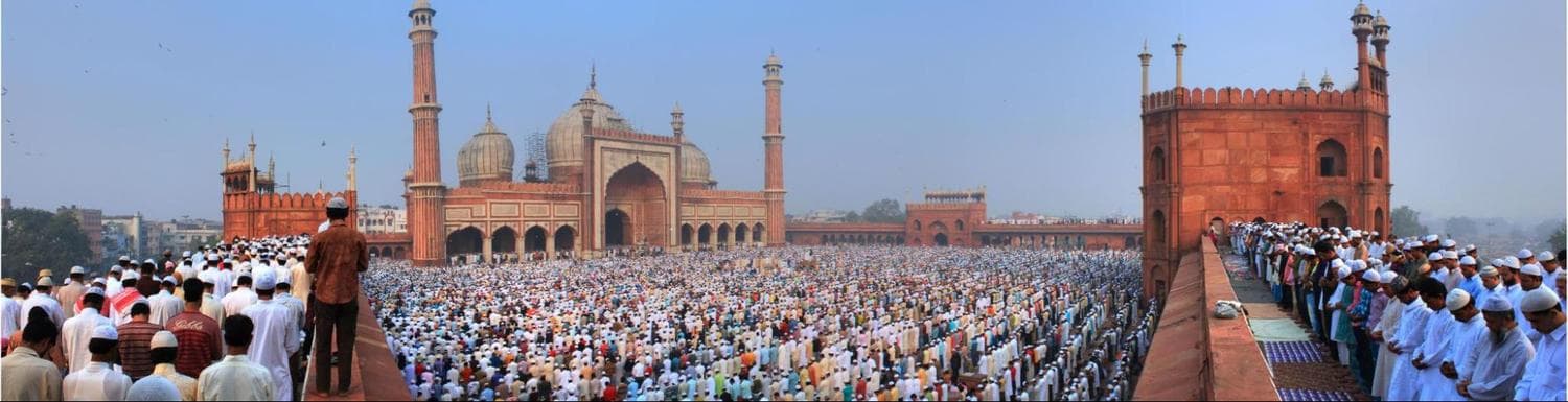 Namaz in jama masjid