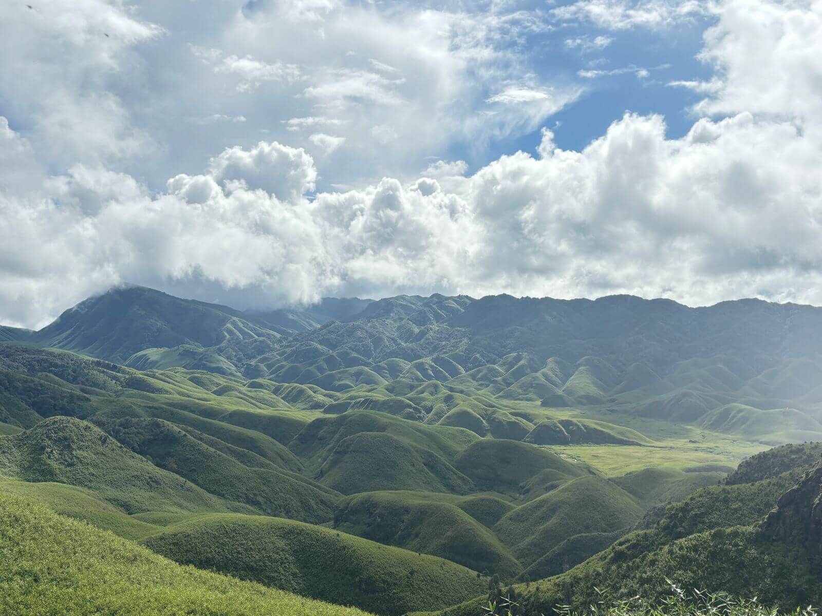 Hills in Darjeeling