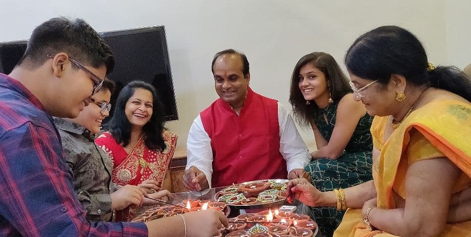 Three generations under one roof