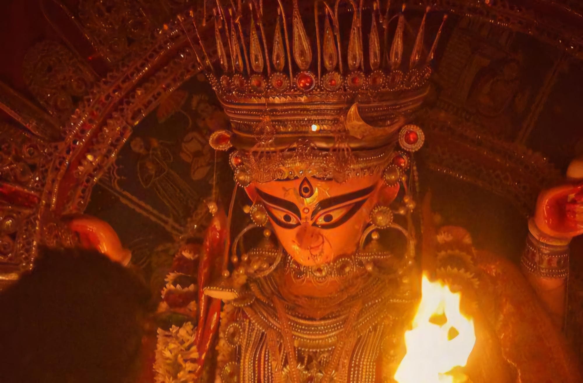 Idol of Goddess Durga Maa