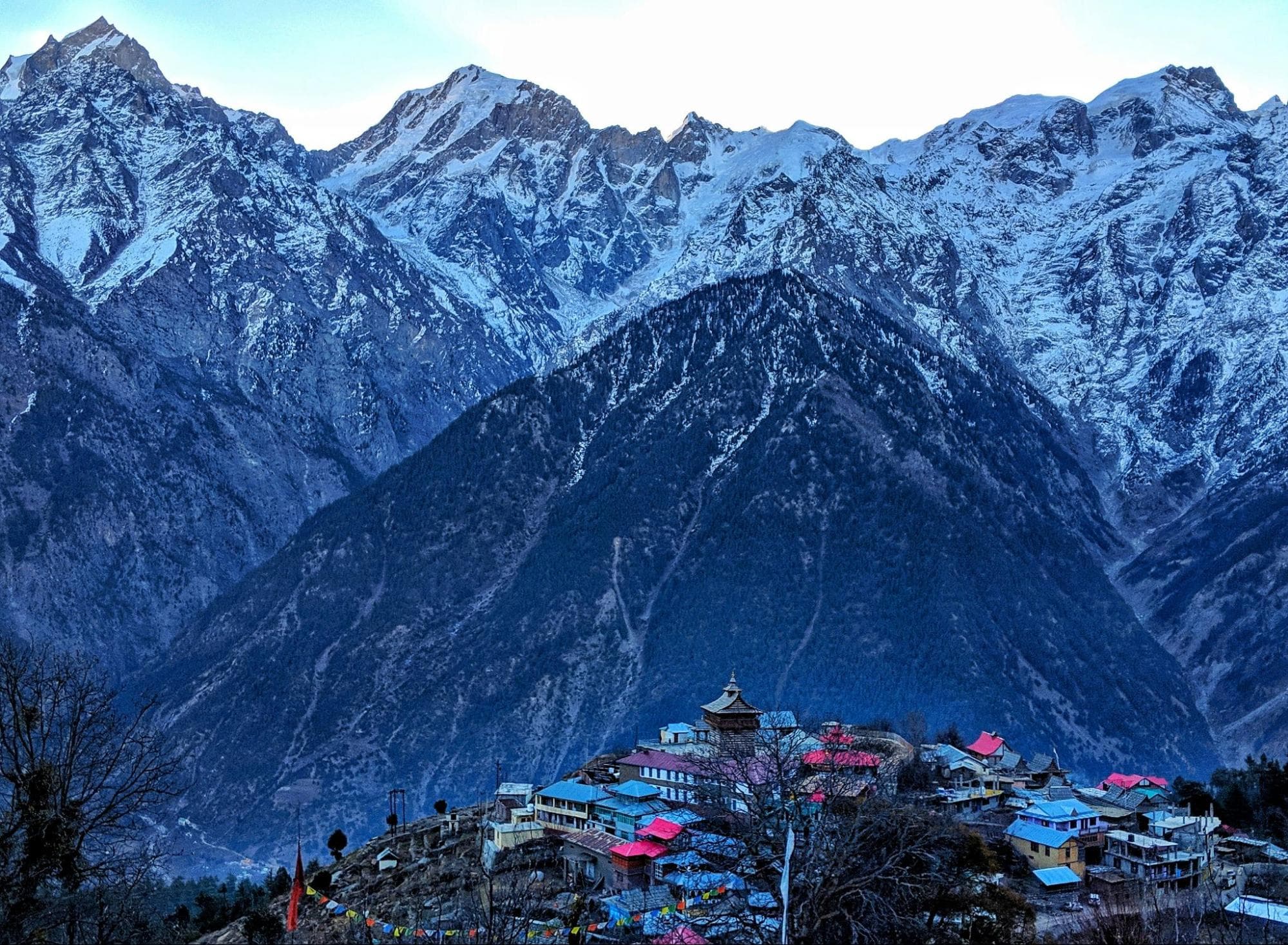 The enchanting view of Kalpa