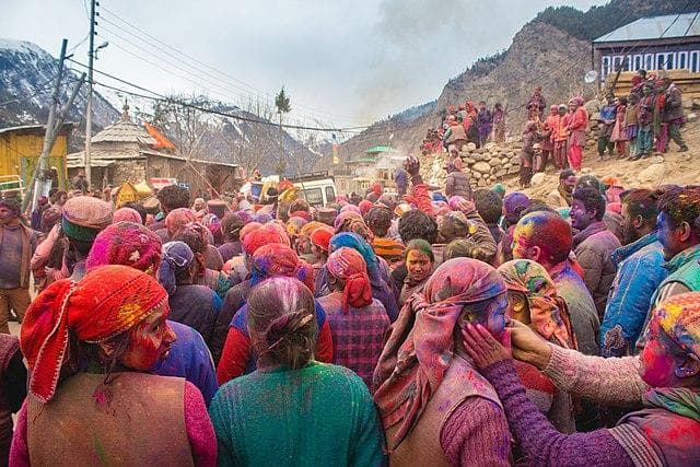Holi in Sangla