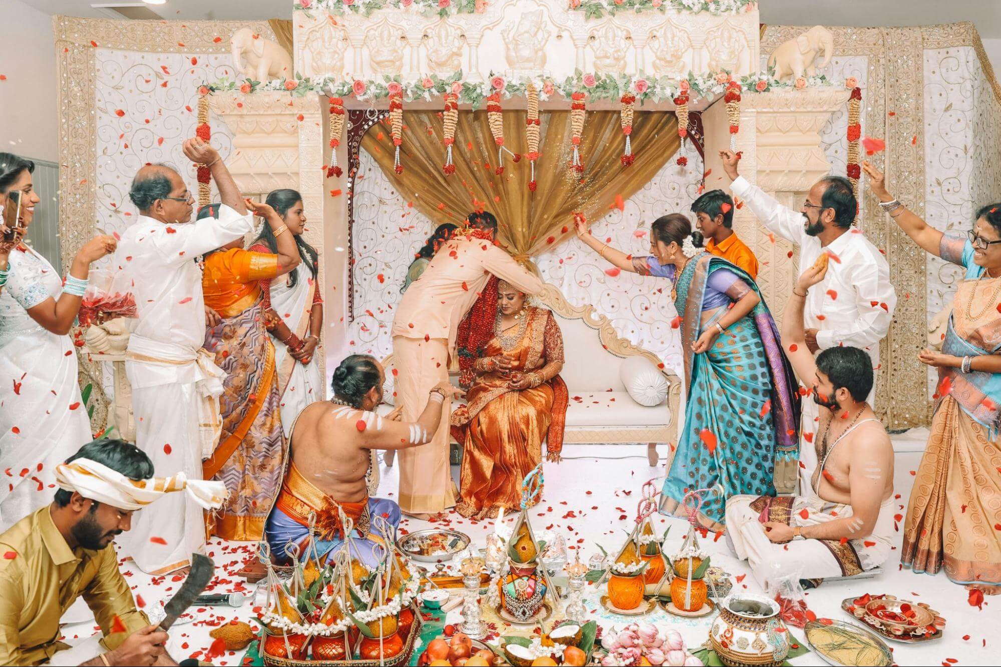 Indian wedding ceremony photo