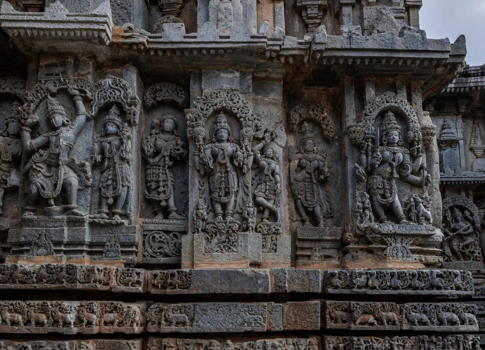 Sculptures of Chennakesava Temple